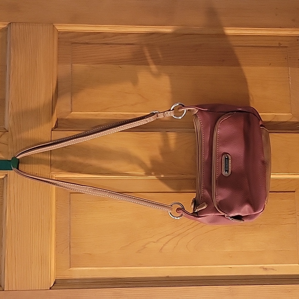 NWOT Kolov purse . Maroon and brown. Medium in size